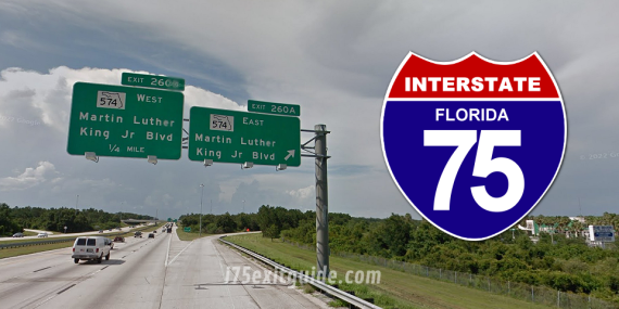 I-75 Ramp (Exit 260A) in Florida to Close, Detour Tuesday Night | I-75 ...