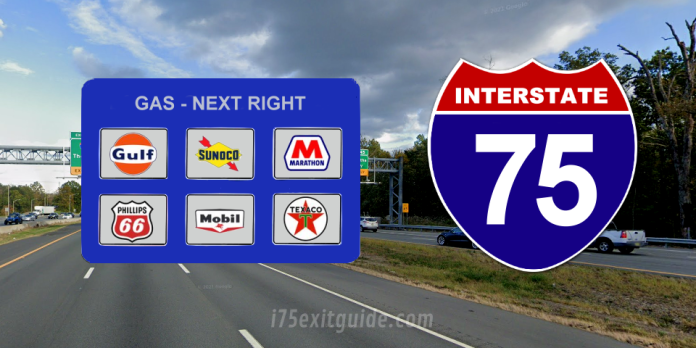 Georgia I-75 Gas | Gas Stations Along I-75 | I-75 Exit Guide